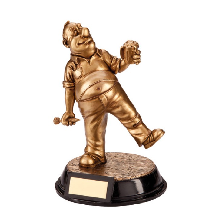 OUTRAGEOUS BEER BELLY DARTS AWARD - 165MM 